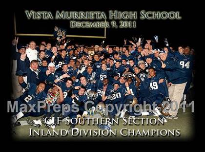 Thumbnail 3 in Centennial vs. Vista Murrieta (CIF SS Inland Division Final) photogallery.