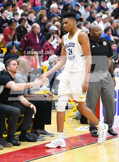 Thumbnail 1 in Guyer vs. Hillcrest Prep (Hoophall West Tournament)  photogallery.