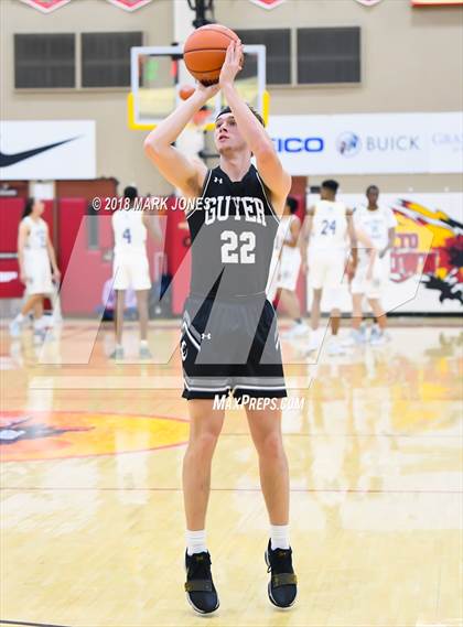 Thumbnail 3 in Guyer vs. Hillcrest Prep (Hoophall West Tournament)  photogallery.