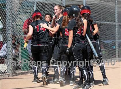 Thumbnail 3 in North County Christian @ Bellarmine-Jefferson (CIF SS Playoffs) photogallery.