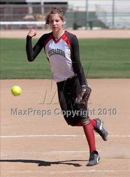 Thumbnail 2 in North County Christian @ Bellarmine-Jefferson (CIF SS Playoffs) photogallery.