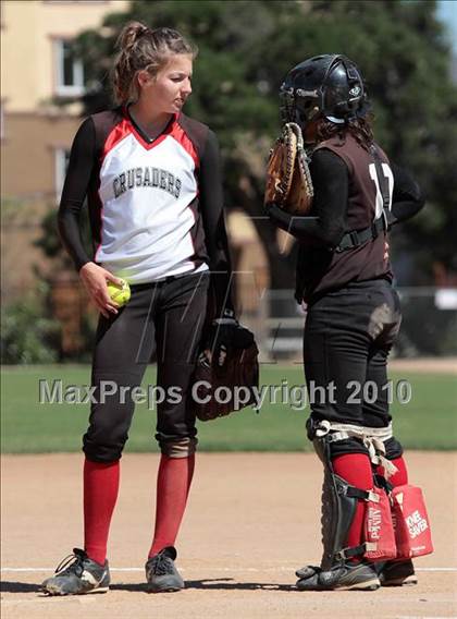 Thumbnail 2 in North County Christian @ Bellarmine-Jefferson (CIF SS Playoffs) photogallery.