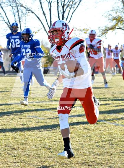 Thumbnail 1 in  Hatch Valley @ St. Michael's (NMAA 4A Quarterfinal Playoff) photogallery.