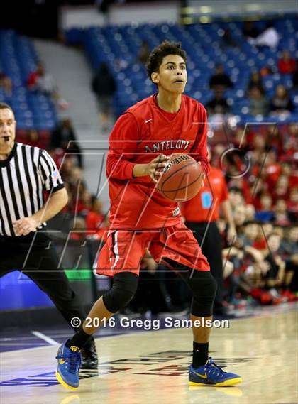 Thumbnail 3 in Sacramento vs Antelope (CIF SJS D2 Final) photogallery.