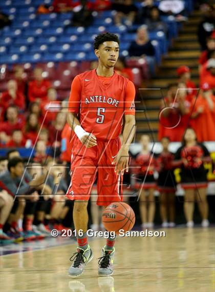 Thumbnail 3 in Sacramento vs Antelope (CIF SJS D2 Final) photogallery.