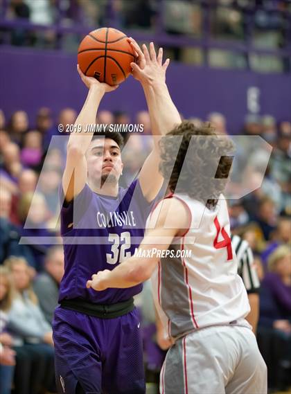 Thumbnail 1 in Collinsville vs. Mundelein (Prairie Farms Holiday Classic Championship) photogallery.