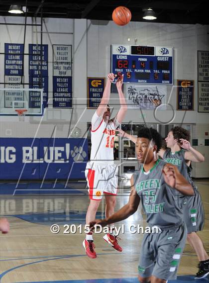 Thumbnail 1 in Green Valley vs Palm Desert (MaxPreps Holiday Classic) photogallery.