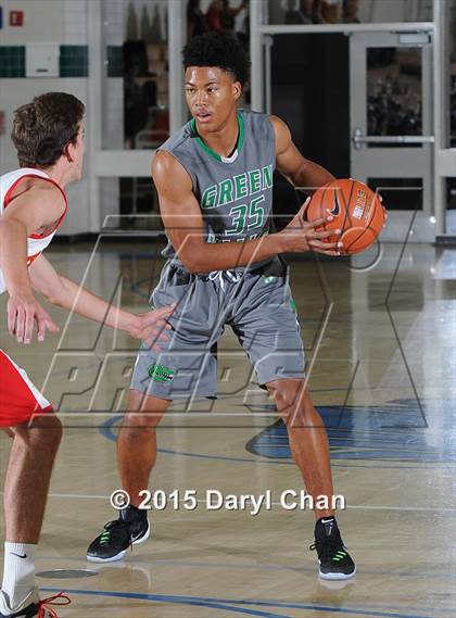 Thumbnail 1 in Green Valley vs Palm Desert (MaxPreps Holiday Classic) photogallery.