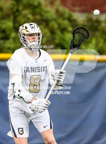 Thumbnail 1 in Canisius vs. Nichols  (MMHSAA Semi-Final) photogallery.