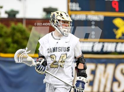 Thumbnail 2 in Canisius vs. Nichols  (MMHSAA Semi-Final) photogallery.