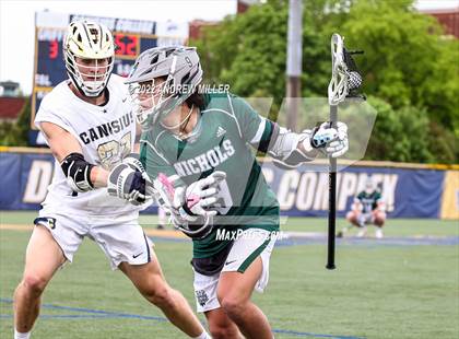 Thumbnail 2 in Canisius vs. Nichols  (MMHSAA Semi-Final) photogallery.
