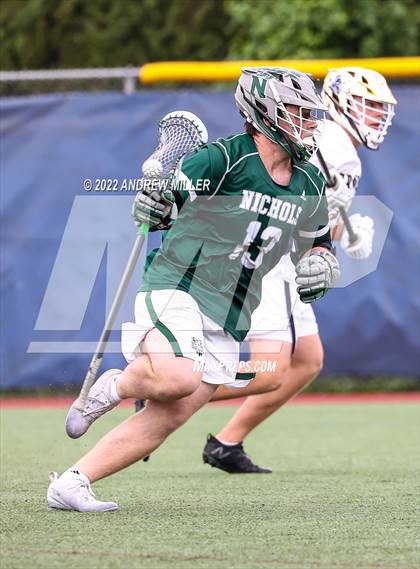 Thumbnail 2 in Canisius vs. Nichols  (MMHSAA Semi-Final) photogallery.