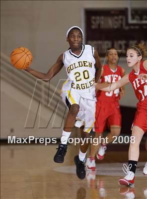 Thumbnail 1 in Central High vs Norwich Free Academy (Spalding Hoophall Classic) photogallery.