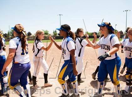 Thumbnail 1 in Linden vs. Hughson (CIF SJS D5 Final) photogallery.