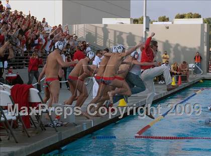 Thumbnail 1 in Mater Dei vs JSerra Catholic (CIF SS D2 Final) photogallery.