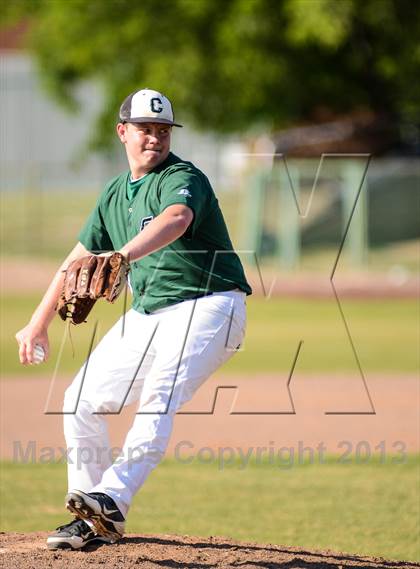 Thumbnail 3 in Harvest Christian Academy vs. Canterbury Episcopal  (TAPPS 2A-1A  Quarterfinal)  photogallery.