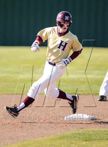 Thumbnail 3 in Harvest Christian Academy vs. Canterbury Episcopal  (TAPPS 2A-1A  Quarterfinal)  photogallery.