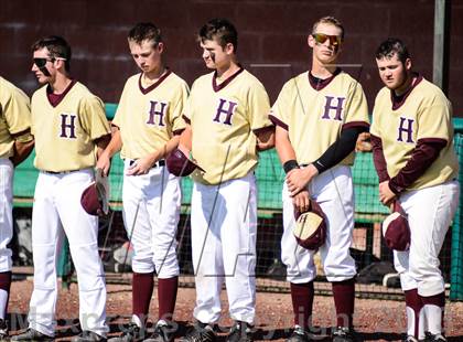 Thumbnail 2 in Harvest Christian Academy vs. Canterbury Episcopal  (TAPPS 2A-1A  Quarterfinal)  photogallery.