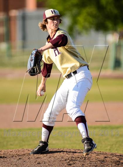 Thumbnail 2 in Harvest Christian Academy vs. Canterbury Episcopal  (TAPPS 2A-1A  Quarterfinal)  photogallery.