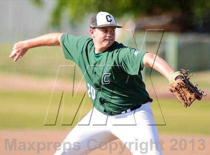 Thumbnail 3 in Harvest Christian Academy vs. Canterbury Episcopal  (TAPPS 2A-1A  Quarterfinal)  photogallery.