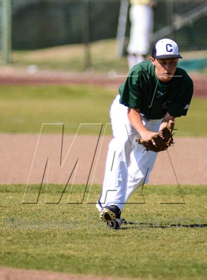 Thumbnail 3 in Harvest Christian Academy vs. Canterbury Episcopal  (TAPPS 2A-1A  Quarterfinal)  photogallery.