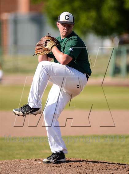 Thumbnail 1 in Harvest Christian Academy vs. Canterbury Episcopal  (TAPPS 2A-1A  Quarterfinal)  photogallery.