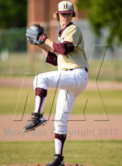 Thumbnail 1 in Harvest Christian Academy vs. Canterbury Episcopal  (TAPPS 2A-1A  Quarterfinal)  photogallery.