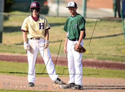 Thumbnail 2 in Harvest Christian Academy vs. Canterbury Episcopal  (TAPPS 2A-1A  Quarterfinal)  photogallery.