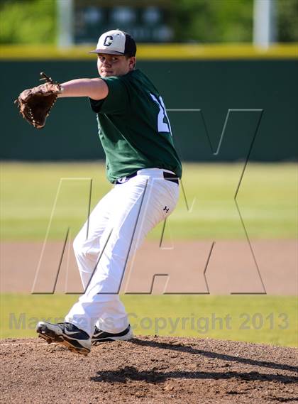 Thumbnail 1 in Harvest Christian Academy vs. Canterbury Episcopal  (TAPPS 2A-1A  Quarterfinal)  photogallery.
