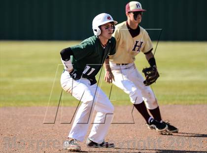 Thumbnail 3 in Harvest Christian Academy vs. Canterbury Episcopal  (TAPPS 2A-1A  Quarterfinal)  photogallery.