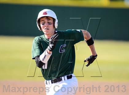 Thumbnail 2 in Harvest Christian Academy vs. Canterbury Episcopal  (TAPPS 2A-1A  Quarterfinal)  photogallery.