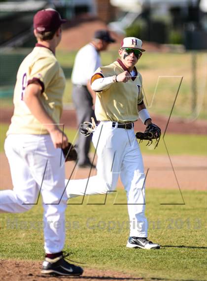 Thumbnail 2 in Harvest Christian Academy vs. Canterbury Episcopal  (TAPPS 2A-1A  Quarterfinal)  photogallery.