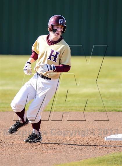 Thumbnail 2 in Harvest Christian Academy vs. Canterbury Episcopal  (TAPPS 2A-1A  Quarterfinal)  photogallery.