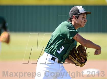 Thumbnail 3 in Harvest Christian Academy vs. Canterbury Episcopal  (TAPPS 2A-1A  Quarterfinal)  photogallery.
