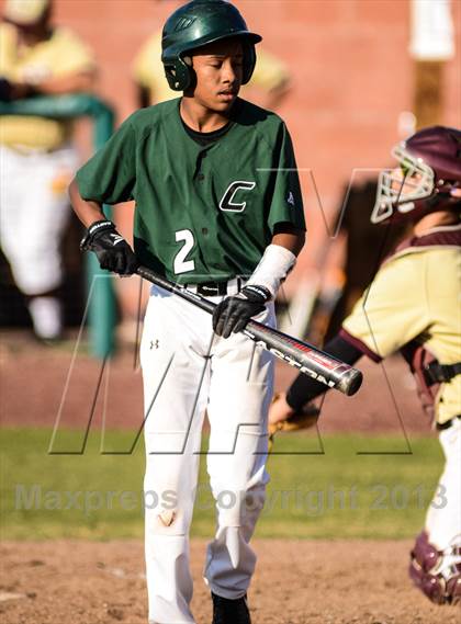 Thumbnail 3 in Harvest Christian Academy vs. Canterbury Episcopal  (TAPPS 2A-1A  Quarterfinal)  photogallery.