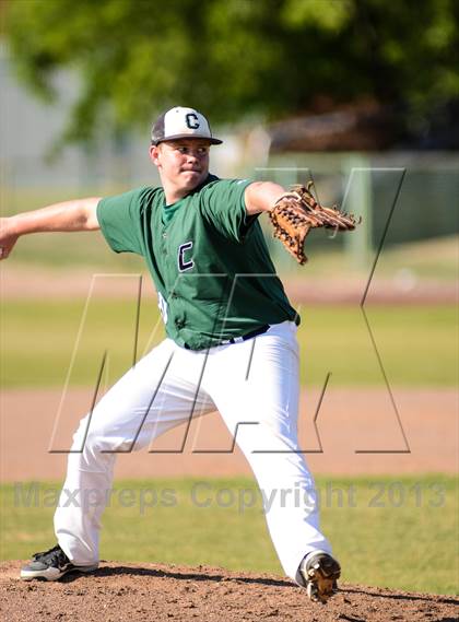 Thumbnail 2 in Harvest Christian Academy vs. Canterbury Episcopal  (TAPPS 2A-1A  Quarterfinal)  photogallery.