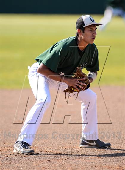 Thumbnail 1 in Harvest Christian Academy vs. Canterbury Episcopal  (TAPPS 2A-1A  Quarterfinal)  photogallery.