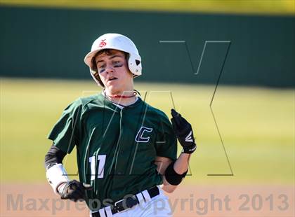 Thumbnail 1 in Harvest Christian Academy vs. Canterbury Episcopal  (TAPPS 2A-1A  Quarterfinal)  photogallery.
