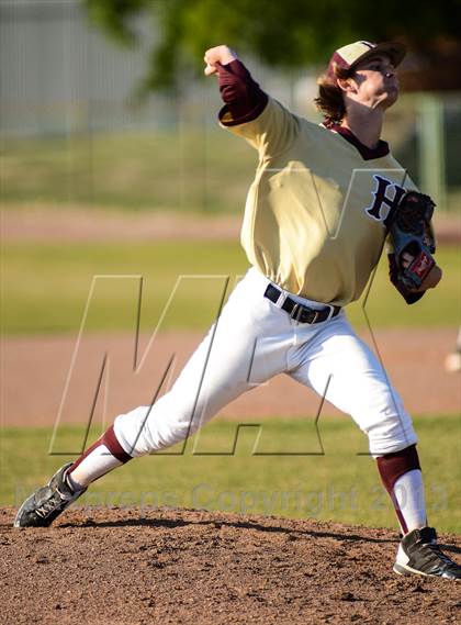 Thumbnail 1 in Harvest Christian Academy vs. Canterbury Episcopal  (TAPPS 2A-1A  Quarterfinal)  photogallery.