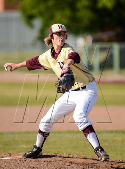 Thumbnail 1 in Harvest Christian Academy vs. Canterbury Episcopal  (TAPPS 2A-1A  Quarterfinal)  photogallery.