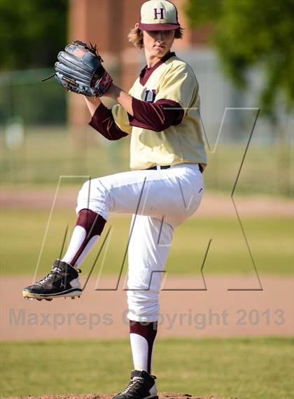 Thumbnail 2 in Harvest Christian Academy vs. Canterbury Episcopal  (TAPPS 2A-1A  Quarterfinal)  photogallery.