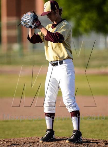 Thumbnail 2 in Harvest Christian Academy vs. Canterbury Episcopal  (TAPPS 2A-1A  Quarterfinal)  photogallery.