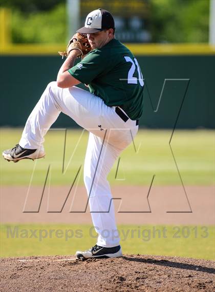 Thumbnail 3 in Harvest Christian Academy vs. Canterbury Episcopal  (TAPPS 2A-1A  Quarterfinal)  photogallery.