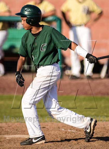 Thumbnail 2 in Harvest Christian Academy vs. Canterbury Episcopal  (TAPPS 2A-1A  Quarterfinal)  photogallery.