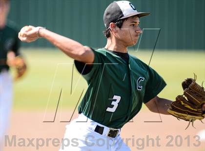 Thumbnail 2 in Harvest Christian Academy vs. Canterbury Episcopal  (TAPPS 2A-1A  Quarterfinal)  photogallery.