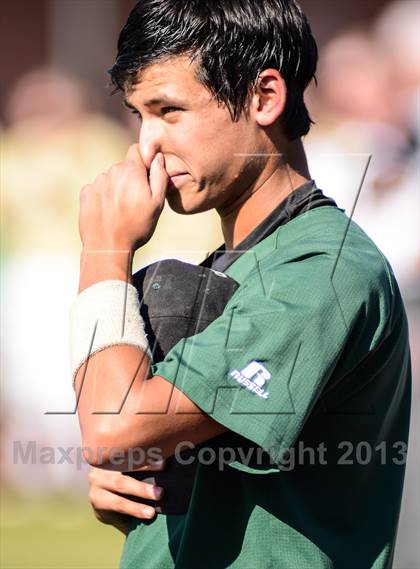 Thumbnail 1 in Harvest Christian Academy vs. Canterbury Episcopal  (TAPPS 2A-1A  Quarterfinal)  photogallery.