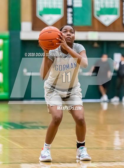 Thumbnail 2 in Bishop Gorman vs. Clovis North (MLK Showcase) photogallery.