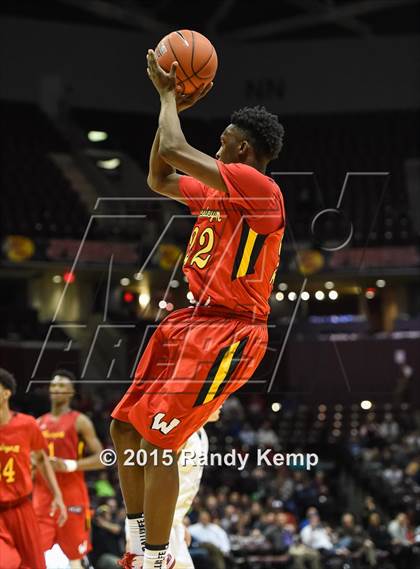 Thumbnail 1 in Bentonville vs Wesleyan Christian Academy (Bass Pro Tournament of Champions) photogallery.