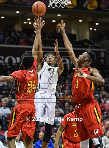 Thumbnail 3 in Bentonville vs Wesleyan Christian Academy (Bass Pro Tournament of Champions) photogallery.