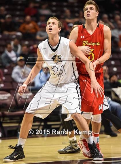 Thumbnail 2 in Bentonville vs Wesleyan Christian Academy (Bass Pro Tournament of Champions) photogallery.